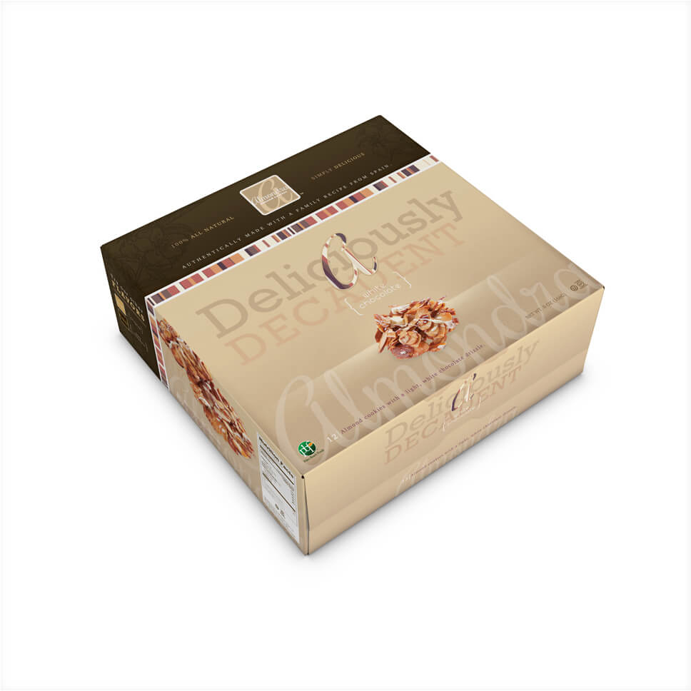Almondra - White Chocolate 12 CT Box