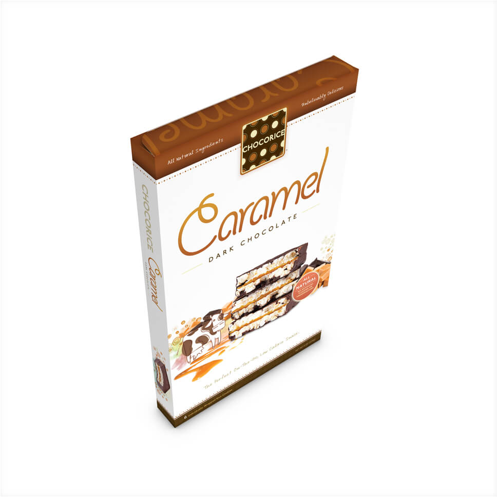 Chocorice - Caramel & Dark Chocolate 6 CT Boxes Chocorice - Caramel & Dark Chocolate 6 CT Boxes