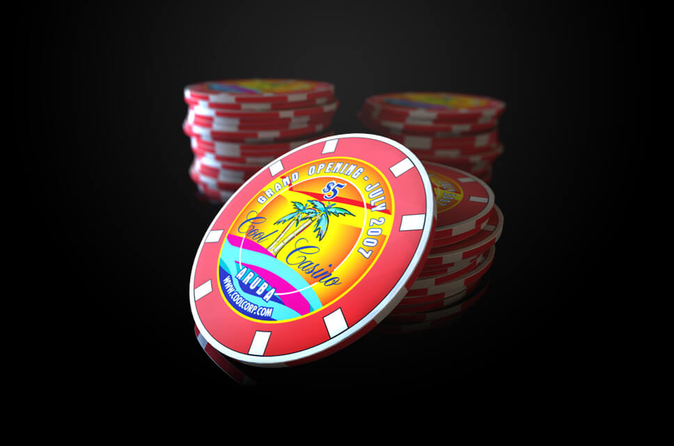 Cool Casino - Custom Illustrated Casino Chips