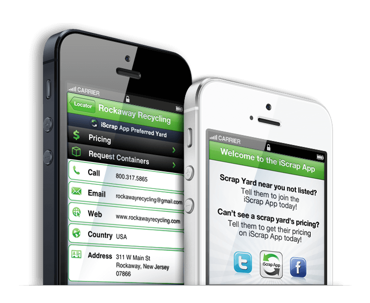 iScrap Mobile App Interfaces - iPhone Details iScrap Mobile App Interfaces - iPhone Details