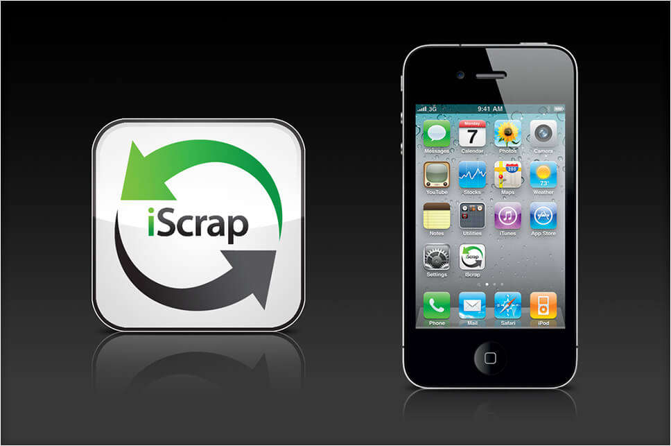 iScrap Mobile App Icon iScrap Mobile App Icon
