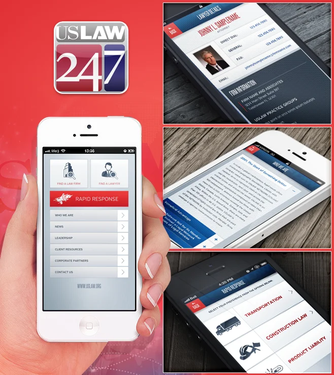 USLAW 247 Mobile App USLAW 247 Mobile App