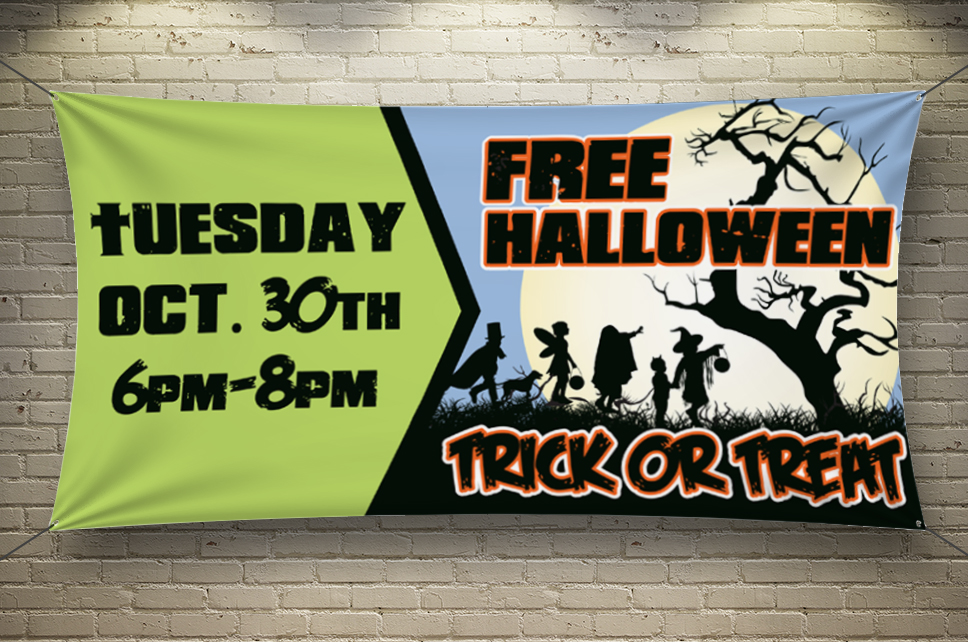 Promenade Halloween Banner Promenade Halloween Banner