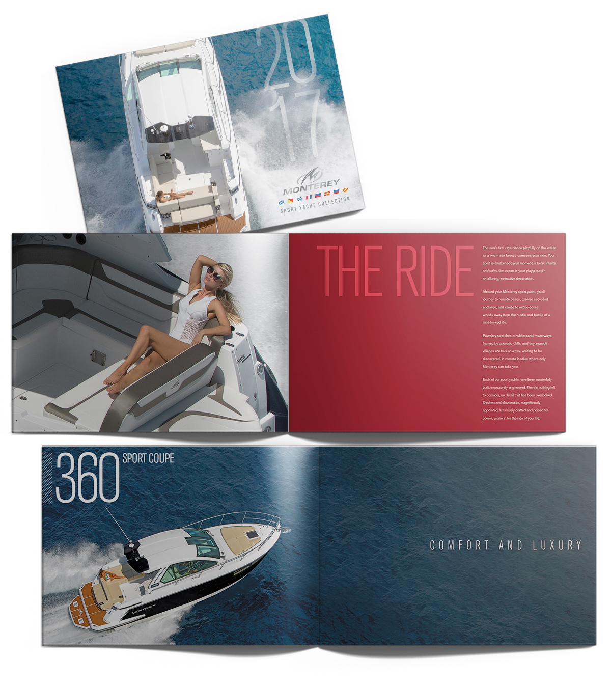 Monterey Boats Catalog Design Monterey Boats Catalog Design