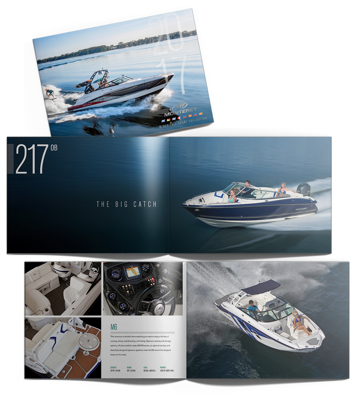 Monterey Boats Catalog Design Monterey Boats Catalog Design