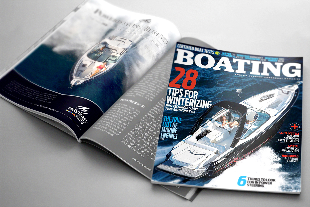 Boating Magazine Ad Boating Magazine Ad
