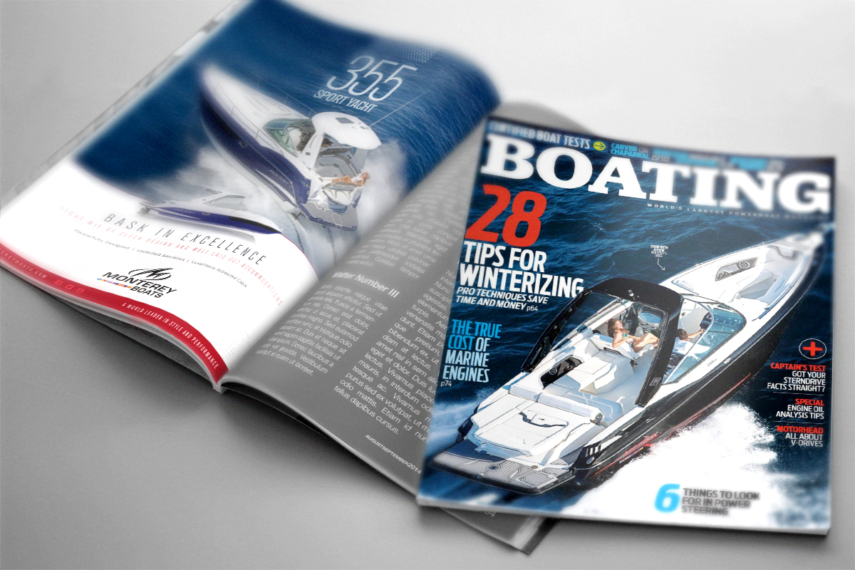 Boating Magazine Ad Boating Magazine Ad
