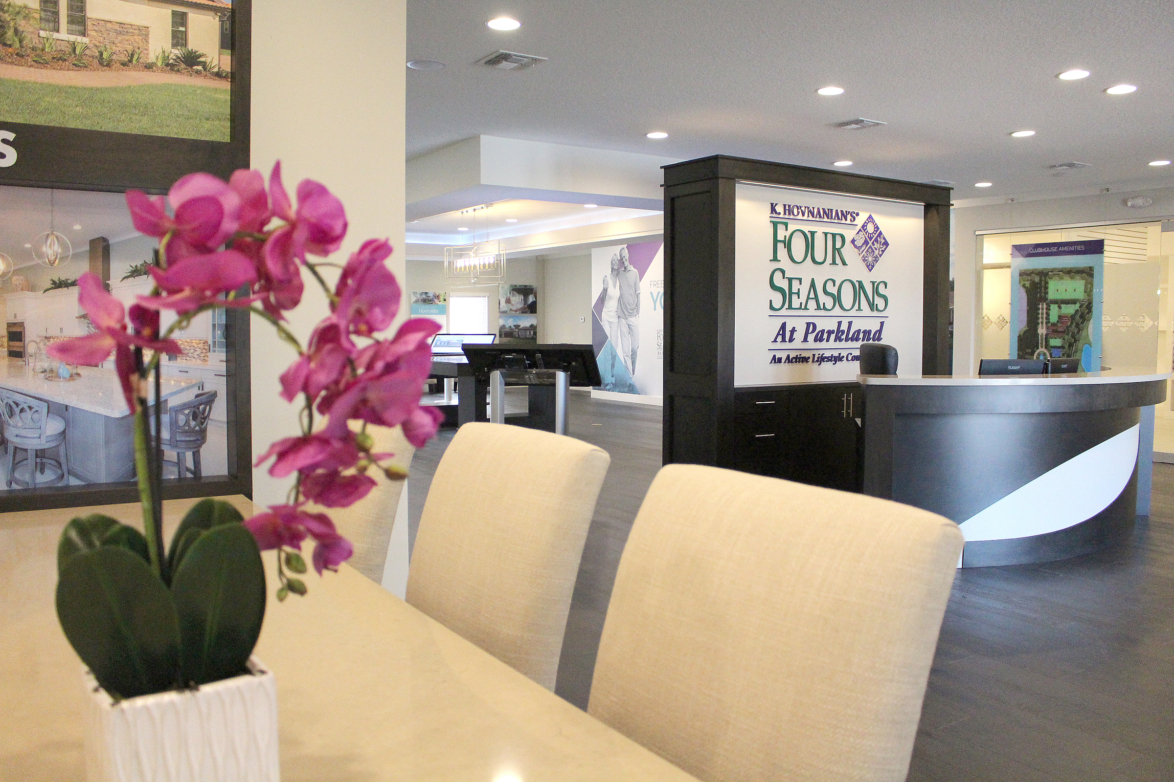 Four Seasons at Parkland - Sales Environment Four Seasons at Parkland - Sales Environment