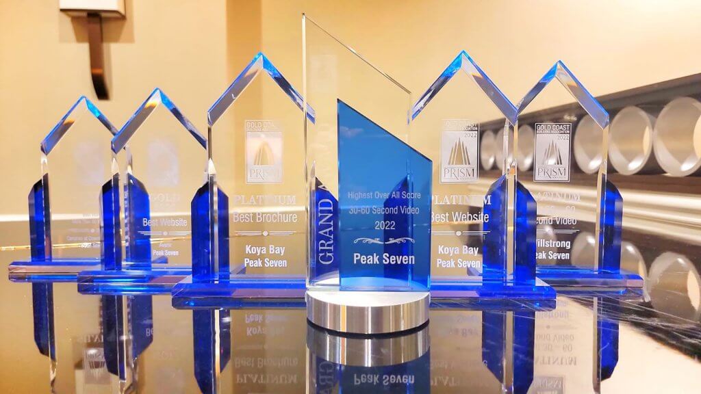 Peak Seven Wins 6 PRISM Awards for Real Estate Marketing